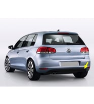VW Golf 6 2009-2012 Arka Tampon Çeki Çekme Demiri Kapağı 5K6807441
