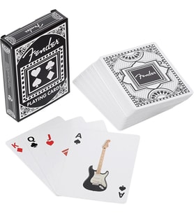 Fender 9170000088 Playing Cards İskambil Kağıdı Seti Fender Temalı Tasarım Koleksiyonluk ve Eğlenceli Kart Destesi