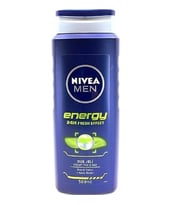 Nivea Energy Duş Jeli Vücut Yüz Saç 500 ml