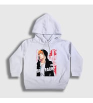 Presmono Unisex Çocuk Beyaz Ichigo V2 Anime Bleach Kapüşonlu Sweatshirt 127692tt