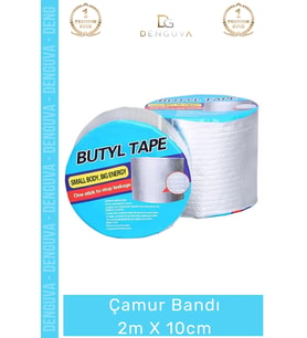 #Bant Su Yalıtım Bitüm Esaslı Yüksek Yapışma Gücü Sızdırmazlık Tamir Kaplama Çamur Bandı 2m-10cm