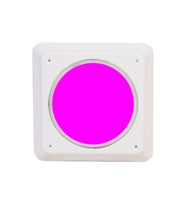 Slim Flat kare Sıva üstü Led Havuz Aydınlatma Ampülü lamba Mor 230mm x H33mm 30W
