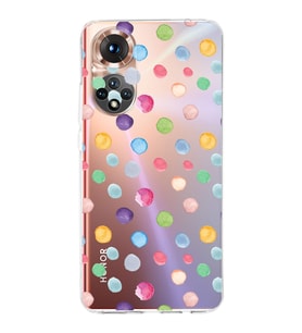 PrintiFy Honor 50 ile Uyumlu Water Color 6  Kamera Korumalı Şeffaf  Kılıf