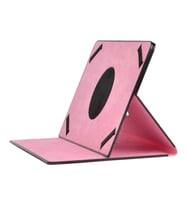 Lexroo Unik Universal 7 İnç Dönebilen Standlı Kılıf - Pembe