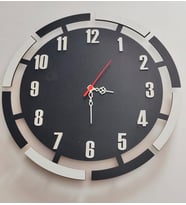 SALON-ODA DUVAR SAATİ MDF ÇOK ŞIK TASARIM