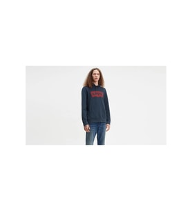 Levi's Graphic Pullover Hoodie Erkek Sweatshirt Blues XXL