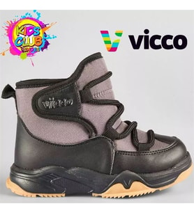 Vicco Bull 946.P25K.434 Cırtlı Çocuk bot Hafif Ve Rahat SİYAH