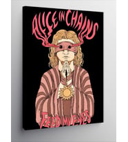 Kanvas Tablo Zincirlenmiş Alice