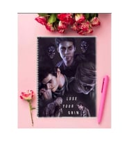 Teen Wolf Defter 1 Adet Özel Tasarım A4 Boyutu 21*29 Cm Telli Çizgili Defter