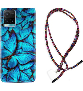 Vivo Y11S Y21S Y20 Y20S Y70 Kılıf Boyun Asklı Rasta Silikon Owl 1351