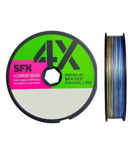 Sufix SFX 4x Carrier MultiColor İp Misina 100mt 0,185 mm