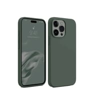 Iphone 15 Kılıf First Silikon - Koyu Yeşil