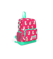 Coral High Kids Neon Mercan Alpaka Desenli İki Bölmeli İlkokul Sırt Çantası 23300