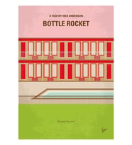 No855 My Bottle Rocket Tablo Ahşap Poster Dekoratif