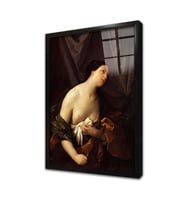 Lucretia Çerçeveli Cam Tablo