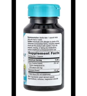 Nature's Way, Horse Chestnut, Premium Extract, 250 mg, 90 Vegan Capsules.Made ın Usa.3933 (Renksiz)
