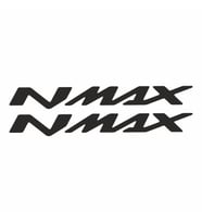 YAMAHA NMAX UYUMLU SELE ALTI SİYAH STİCKER SET