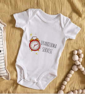 BK Kids Uykucu Güzel Tasarımlı Bebek Body Zıbın - Model 1