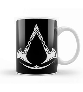 Assassins Creed Valhalla The Axe of Assassins White Kupa Bardak Porselen