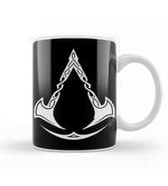 Assassins Creed Valhalla The Axe of Assassins White Kupa Bardak Porselen