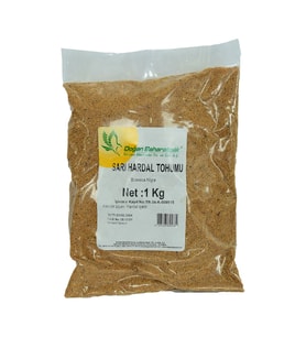 Doğan Hardal Tohumu Tane Doğal Sarı 1000 Gr Paket