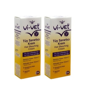 Tüy Sarartıcı Krem 70ml + 35 ml X 2 Adet