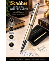 Kalemhane Scrikss Roller Kalem Kişiye Özel ve Kutulu Ömür Boyu Garantili