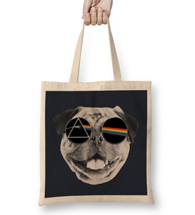 Dark Side Of The Pug Bez Çanta Uzun Saplı