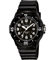 CASIO LRW-200H-1BVDF SİYAH SİLİKON KORDON RAKAMLI ÇOCUK KOL SAATİ