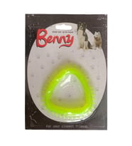 Benny Köpek Oyuncağı Üçgen 8 x 8.5 cm Sarı