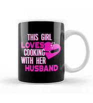 This Gal Loves Camping With Her Husband Kupa Bardak Porselen
