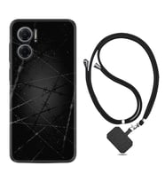 Xiaomi Redmi Note 11E Kılıf Silikon Boyun Askılı İpli Desenli Silikon Dikenli Tel 1779