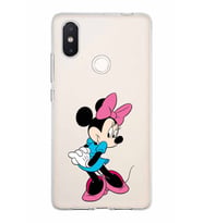 Xiaomi Mi 8 Se Uyumlu Kapak Minnie Mouse Tasarımlı Şeffaf Silikon Kılıf
