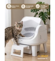 Petpivot Autoscooper AS12 Lite Akıllı Otomatik Kedi Tuvaleti