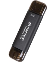 Transcend 2TB USB/Type-C 10Gbps Taşınabilir Harici SSD TS2TESD310C - Siyah SIFIR