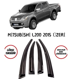 Balp Mitsubishi L200 Cam Rüzgarlığı 4lü 2015 Üzeri