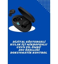 Çift Kulaklık Kampanyası Dokunmatik Kontrol Kulak İçi Yüksek Ses Kaliteli Mikrofonlu (Çok Renkli)