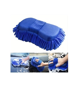 Çizmez Mikrofiber Araç Yıkama Eldiveni Oto Motorsiklet Bakım Süngeri Araba Temizleme Bezi Mop Havlu (Karışık)