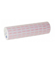 KRAF MOTEX FİYAT ETİKETİ BEYAZ ÇİZGİLİ 12 X 21MM