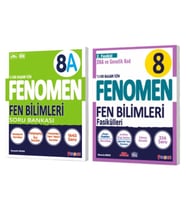 FENOMEN YAYINLARI 8. SINIF Fen Bilimleri A Soru Bankası + Fen Bilimleri 2. Fasikül (DNA Ve Genetik K