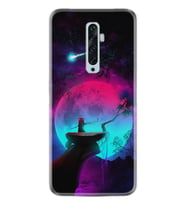 Oppo Reno 2z Kılıf Resimlim Desenli Silikon Platinium Series Lost Warrior 1840