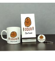 Odun Üçlü Set (Kupa + Telefon Standı + Anahtarlık) 001