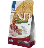 Ancestral Grain Kedi Tavuk, Kılçıksız Buğday, Yulaf & Nar Yetişkin 1.5 kg