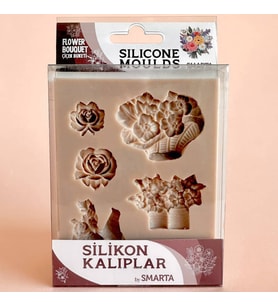 Smarta Silikon Kalıp Çiçek Buketi SK1013067