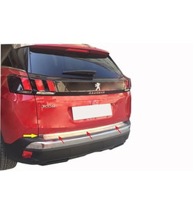Peugeot 3008 Bagaj Alt Çıtası Kromu Nikelajı 2016 Sonrası