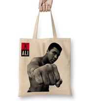 Muhammed Ali Boks Bez Çanta Uzun Saplı
