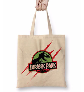 Jurassic Park Bez Çanta Uzun Saplı