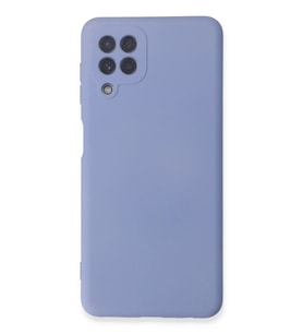 Durukar® Samsung Galaxy A22 Kılıf Nano içi Kadife Silikon - Lila