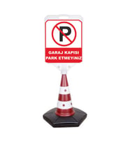 Garaj Kapısıdır Park Etmeyiniz Uyarı Dubası