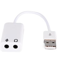 Usb Ses Kartı Çevirici 7+1 Dönüştürücü Laptop Harici Ses Kartı